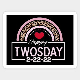 day of twosady 2 22 22 Sticker